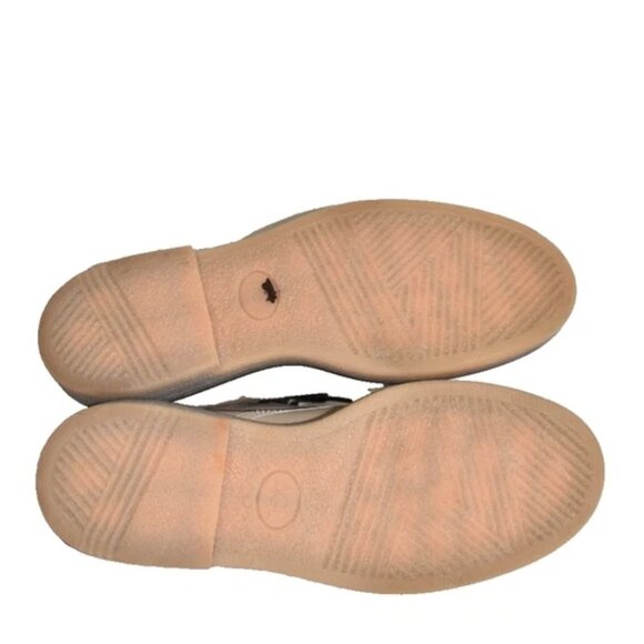 $500 AGL MOREEN LACE-UP COMBAT BOOT PLATFORM STONE TAN LEATHER 39 (MG15) - Picture 6 of 7